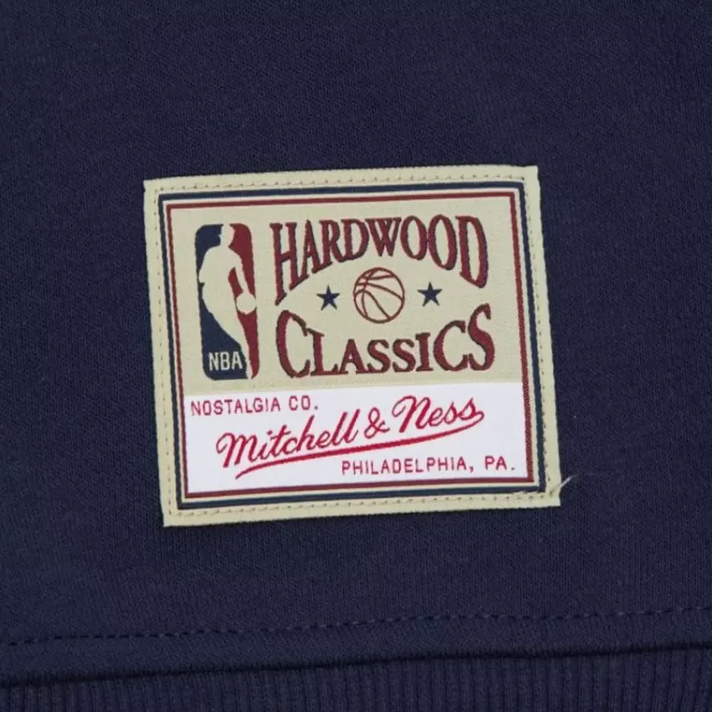 Apparel Mitchell & Ness Hoodies & Sweatshirts-Collegiate Crew Fleece Philadelphia 76Ers