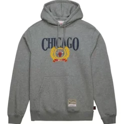 Apparel Mitchell & Ness Hoodies & Sweatshirts-Collegiate Hoodie Chicago Bulls