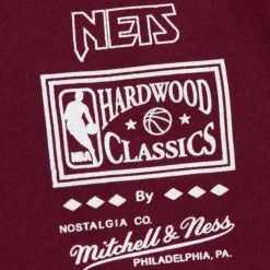Apparel Mitchell & Ness T-Shirts & Tops-Collegiate Ivy League Ls New Jersey Nets