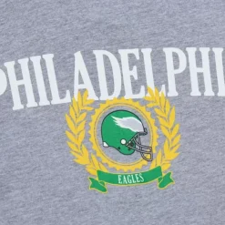 Apparel Mitchell & Ness T-Shirts & Tops-Collegiate Ivy League Men'S Ls Tee Philadelphia Eagles