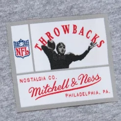 Apparel Mitchell & Ness T-Shirts & Tops-Collegiate Ivy League Men'S Ls Tee Philadelphia Eagles