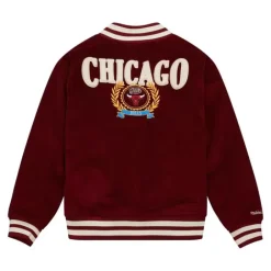 Apparel Mitchell & Ness Jackets & Outerwear-Collegiate Varsity Jacket Chicago Bulls