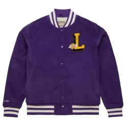 Apparel Mitchell & Ness Jackets & Outerwear-Collegiate Varsity Jacket Los Angeles Lakers