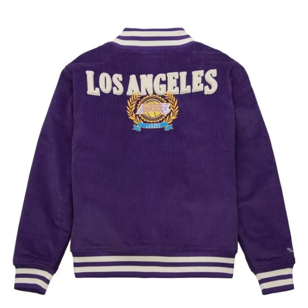 Apparel Mitchell & Ness Jackets & Outerwear-Collegiate Varsity Jacket Los Angeles Lakers