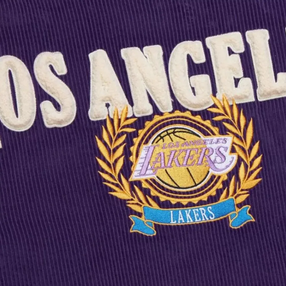 Apparel Mitchell & Ness Jackets & Outerwear-Collegiate Varsity Jacket Los Angeles Lakers