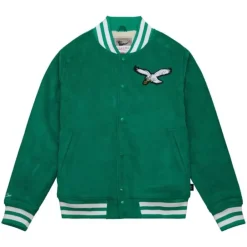 Apparel Mitchell & Ness Jackets & Outerwear-Collegiate Varsity Jacket Philadelphia Eagles
