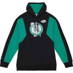 Apparel Mitchell & Ness Hoodies & Sweatshirts-Color Blocked Fleece 2.0 Boston Celtics