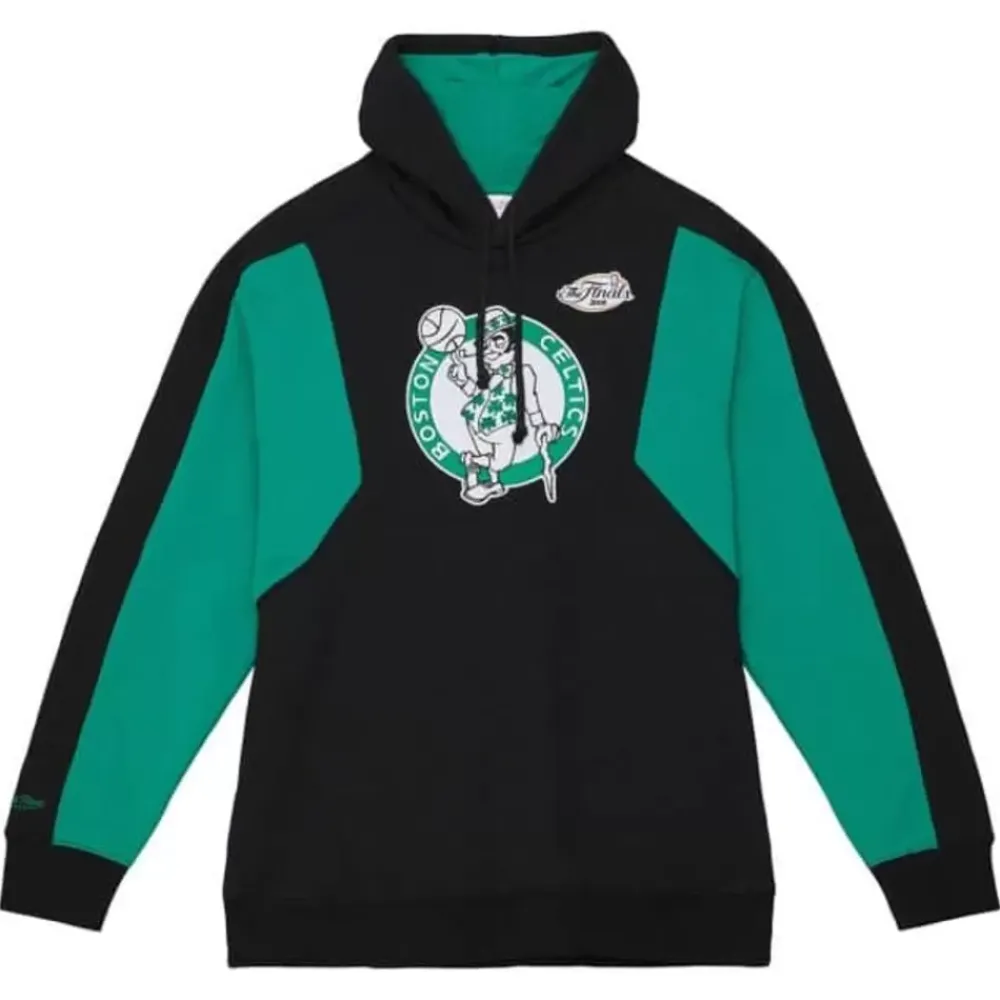 Apparel Mitchell & Ness Hoodies & Sweatshirts-Color Blocked Fleece 2.0 Boston Celtics