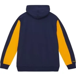 Apparel Mitchell & Ness Hoodies & Sweatshirts-Color Blocked Fleece 2.0 Golden State Warriors