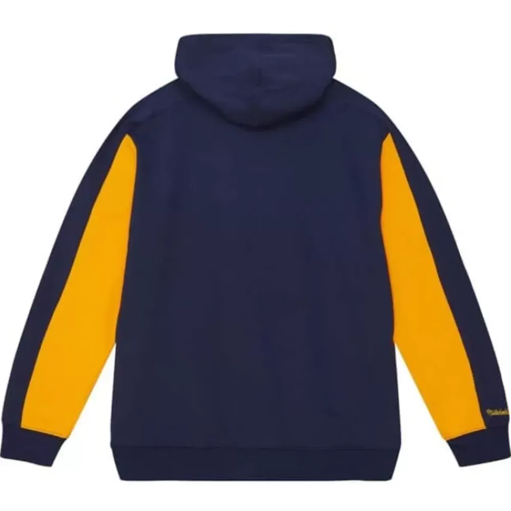 Apparel Mitchell & Ness Hoodies & Sweatshirts-Color Blocked Fleece 2.0 Golden State Warriors