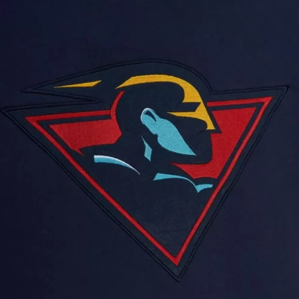 Apparel Mitchell & Ness Hoodies & Sweatshirts-Color Blocked Fleece 2.0 Golden State Warriors