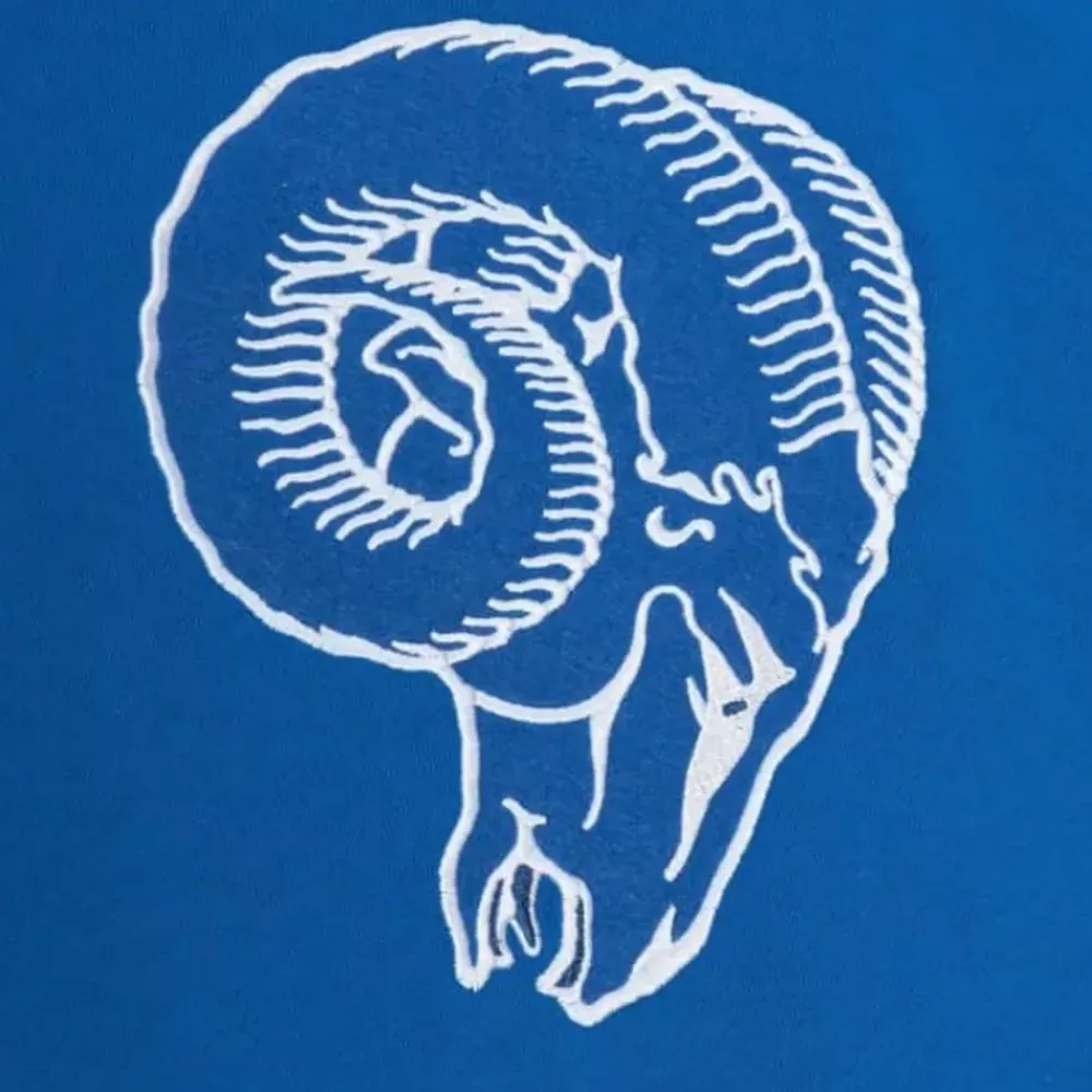 Apparel Mitchell & Ness Hoodies & Sweatshirts-Color Blocked Fleece 2.0 Los Angeles Rams