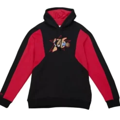 Apparel Mitchell & Ness Hoodies & Sweatshirts-Color Blocked Fleece 2.0 Philadelphia 76Ers