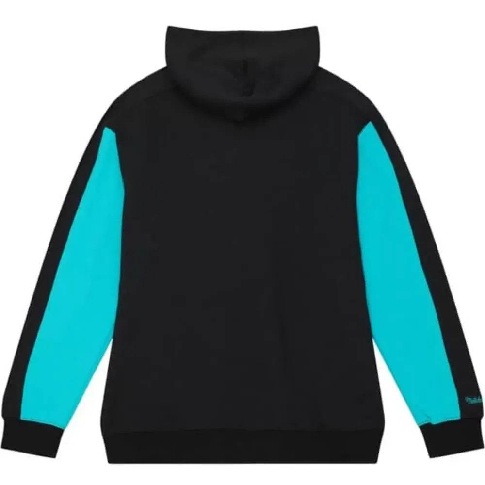 Apparel Mitchell & Ness Hoodies & Sweatshirts-Color Blocked Fleece 2.0 San Antonio Spurs