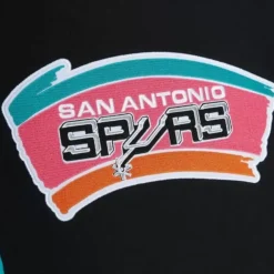 Apparel Mitchell & Ness Hoodies & Sweatshirts-Color Blocked Fleece 2.0 San Antonio Spurs