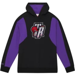 Apparel Mitchell & Ness Hoodies & Sweatshirts-Color Blocked Fleece 2.0 Toronto Raptors