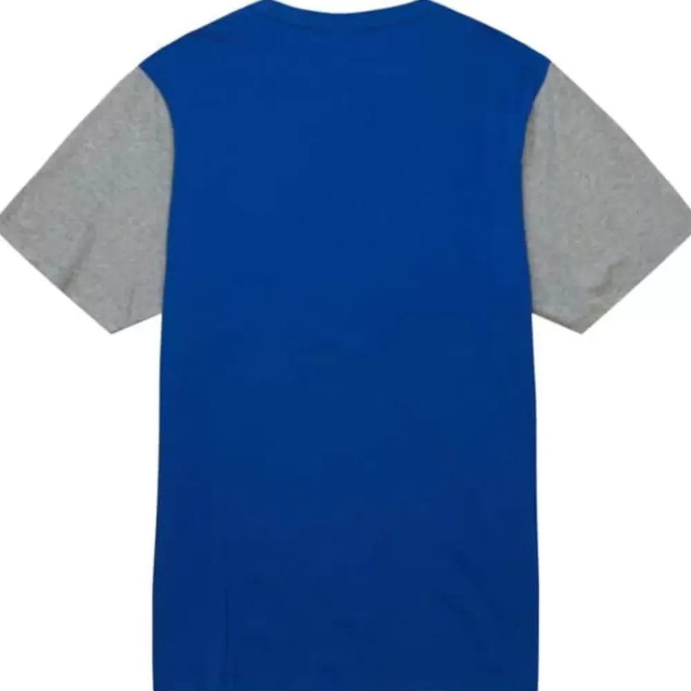 Apparel Mitchell & Ness T-Shirts & Tops-Color Blocked Ss Tee Atlanta Braves