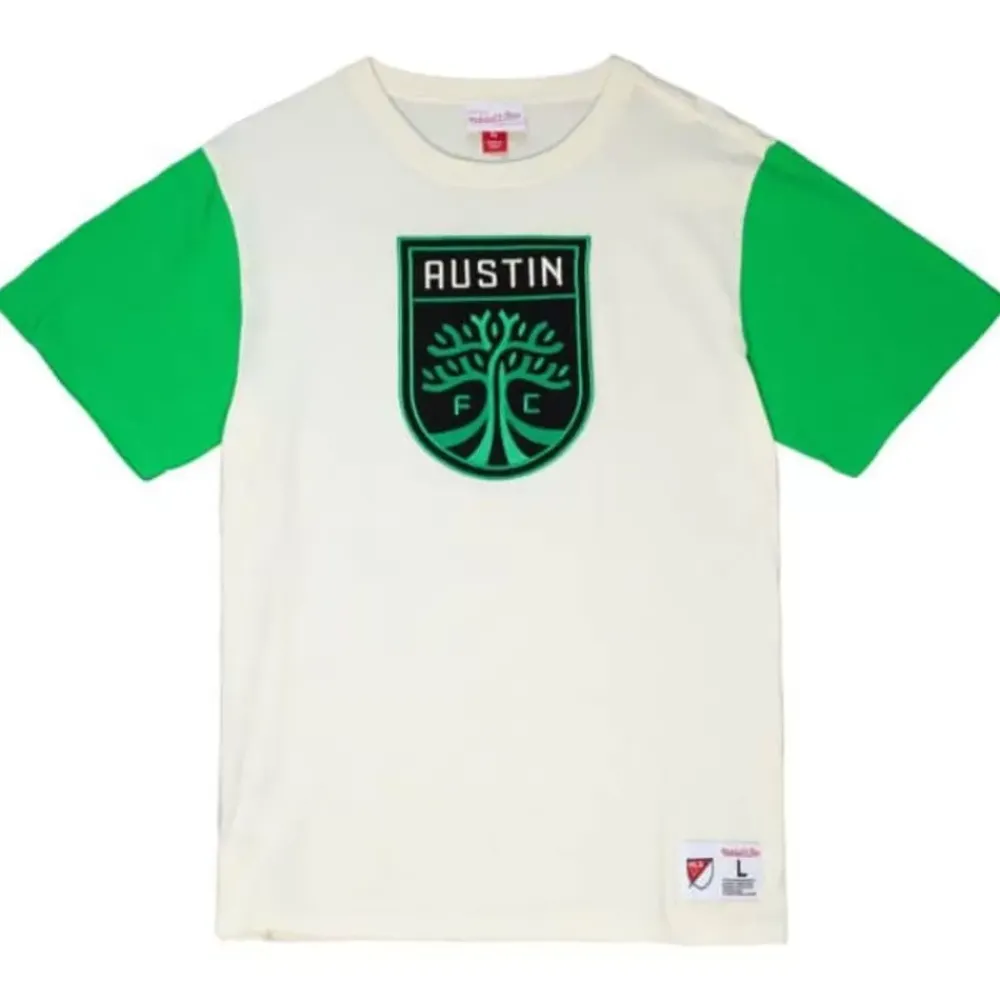 Apparel Mitchell & Ness T-Shirts & Tops-Color Blocked S/S Tee Austin Fc