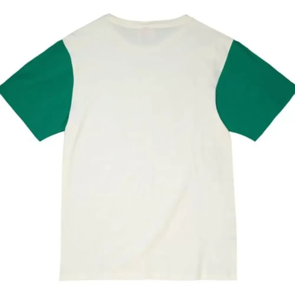 Apparel Mitchell & Ness T-Shirts & Tops-Color Blocked S/S Tee Boston Celtics