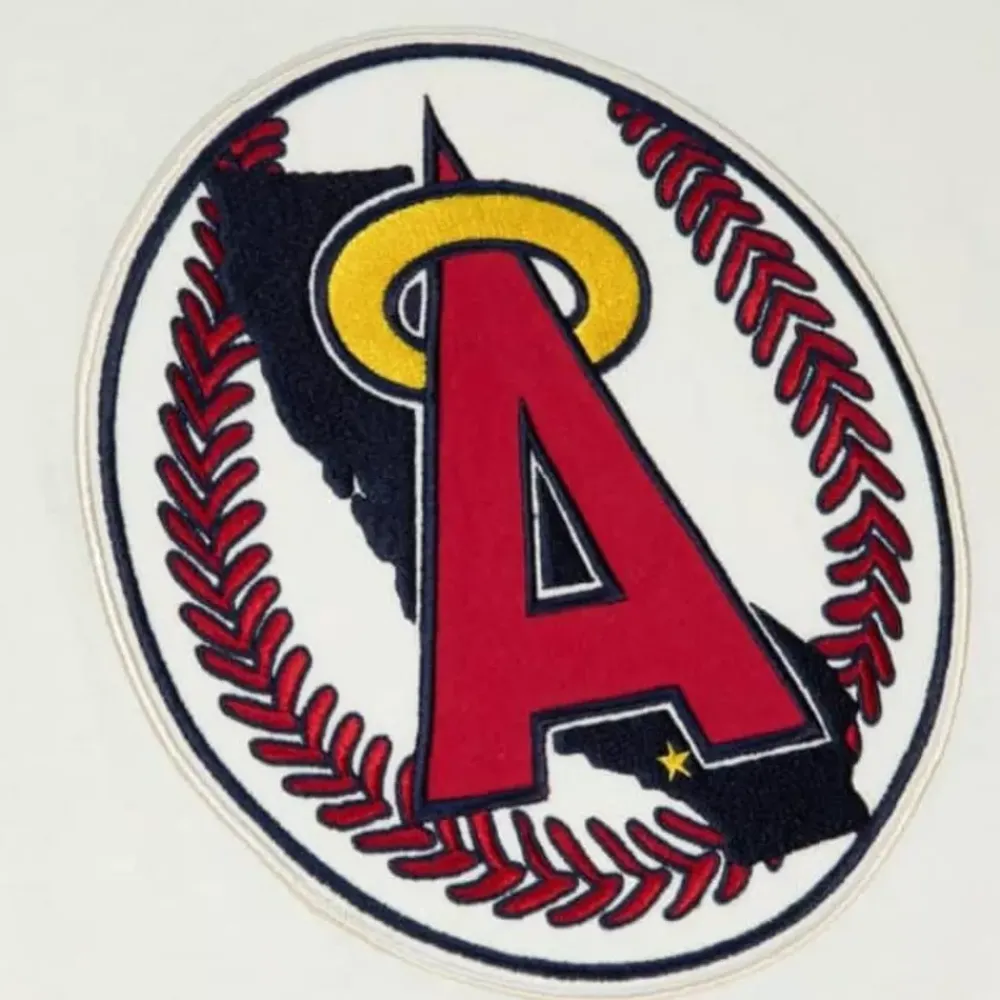 Apparel Mitchell & Ness T-Shirts & Tops-Color Blocked S/S Tee California Angels