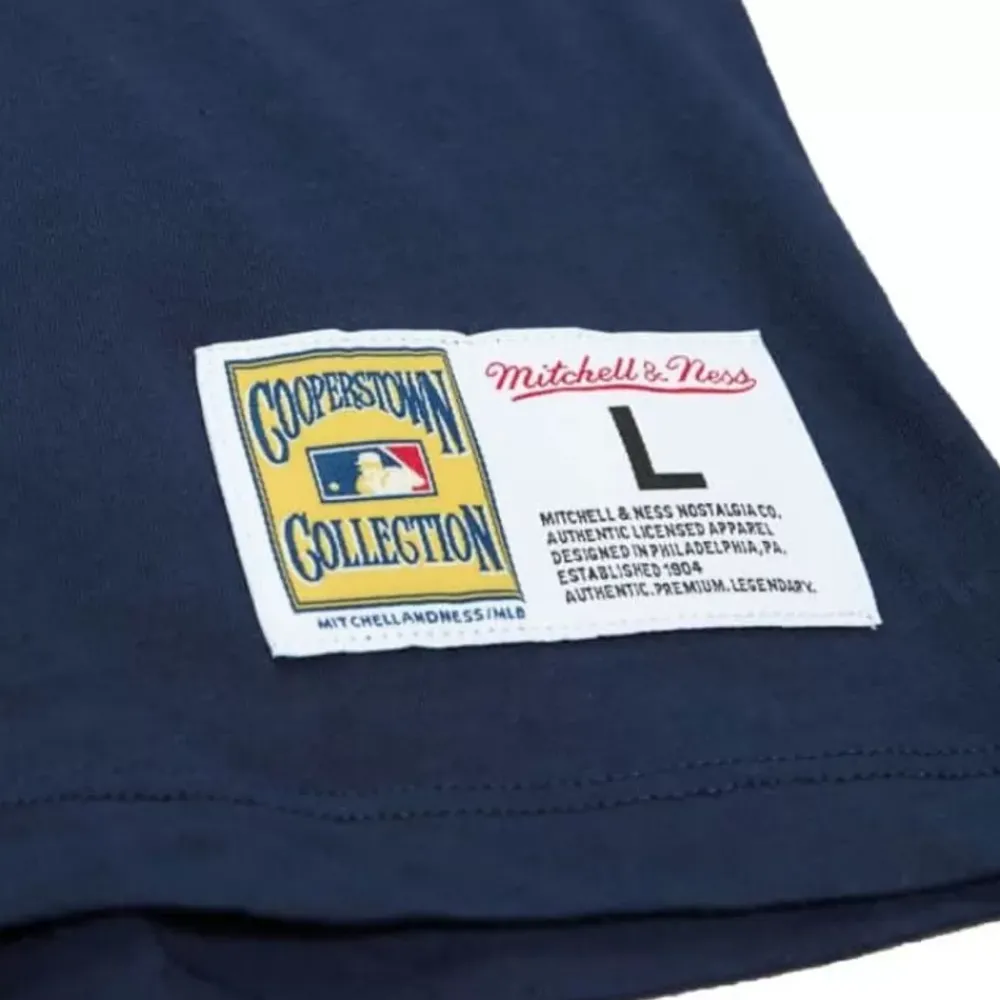 Apparel Mitchell & Ness T-Shirts & Tops-Color Blocked Ss Tee California Angels