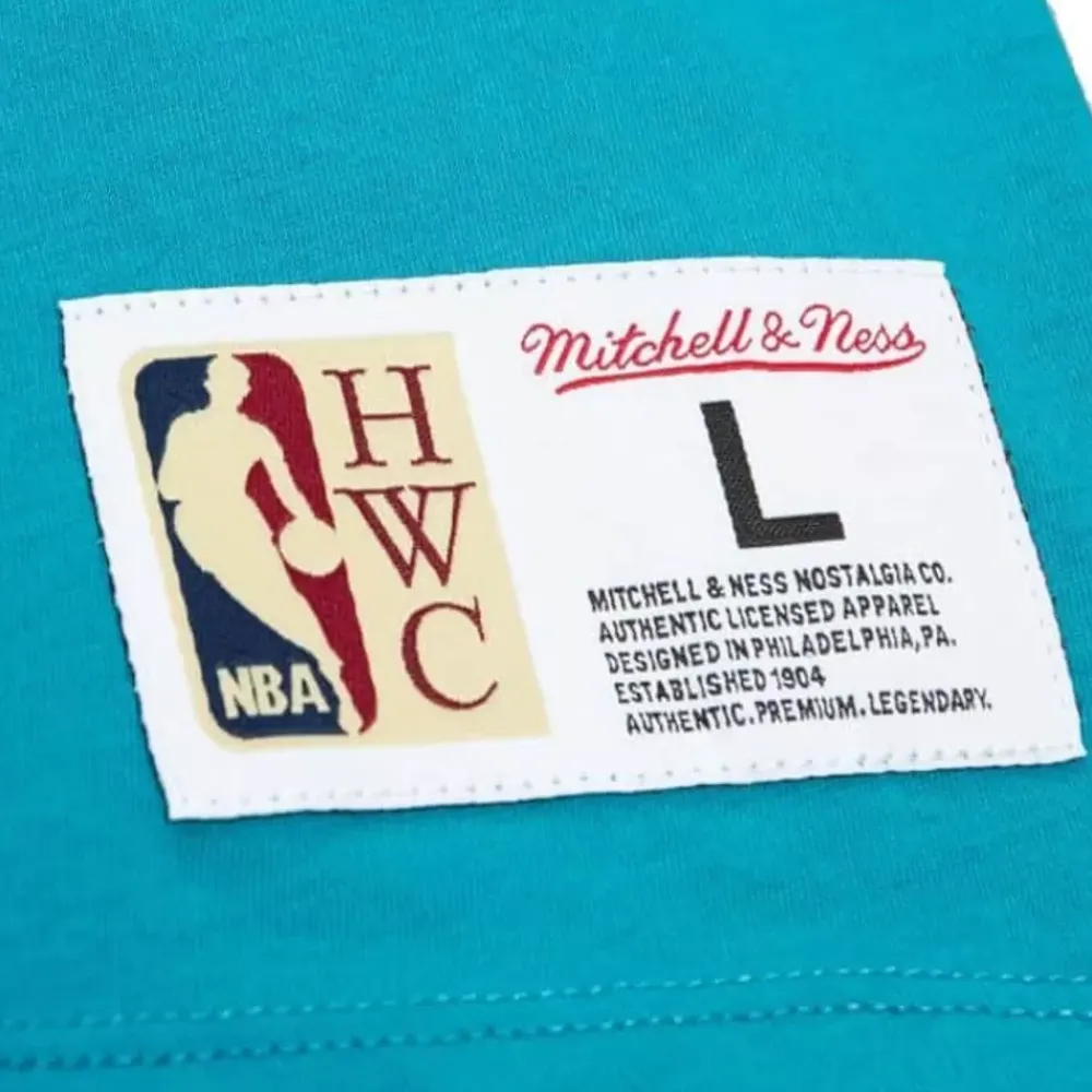 Apparel Mitchell & Ness T-Shirts & Tops-Color Blocked Ss Tee Charlotte Hornets