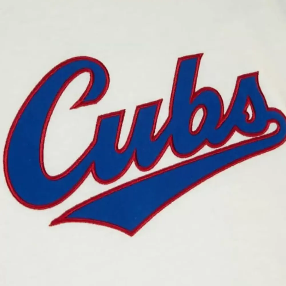 Apparel Mitchell & Ness T-Shirts & Tops-Color Blocked S/S Tee Chicago Cubs