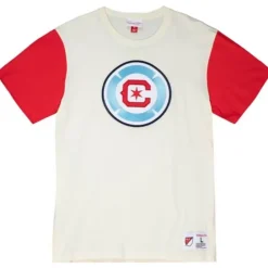 Apparel Mitchell & Ness T-Shirts & Tops-Color Blocked S/S Tee Chicago Fire