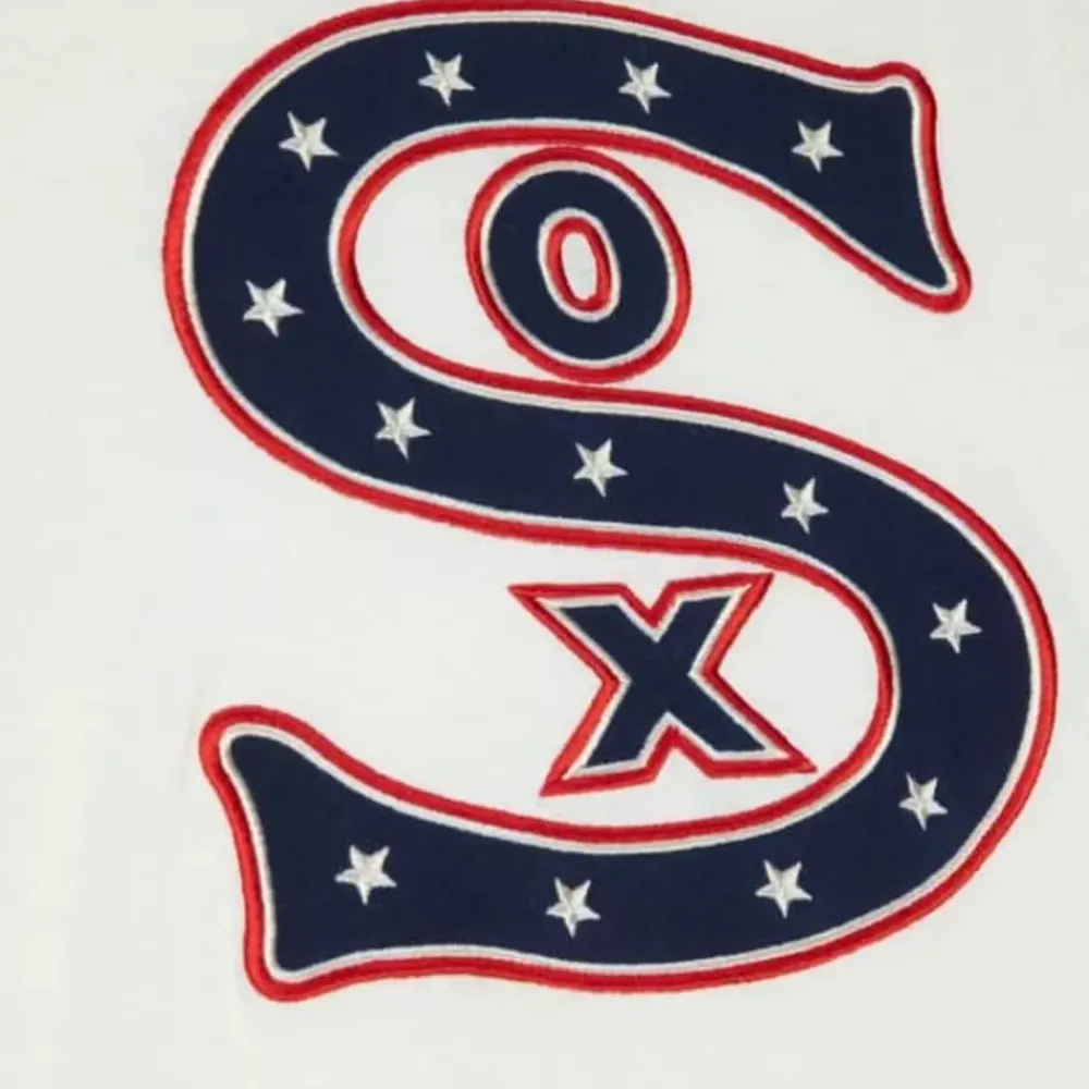 Apparel Mitchell & Ness T-Shirts & Tops-Color Blocked S/S Tee Chicago White Sox