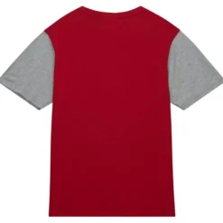 Apparel Mitchell & Ness T-Shirts & Tops-Color Blocked Ss Tee Cincinnati Reds