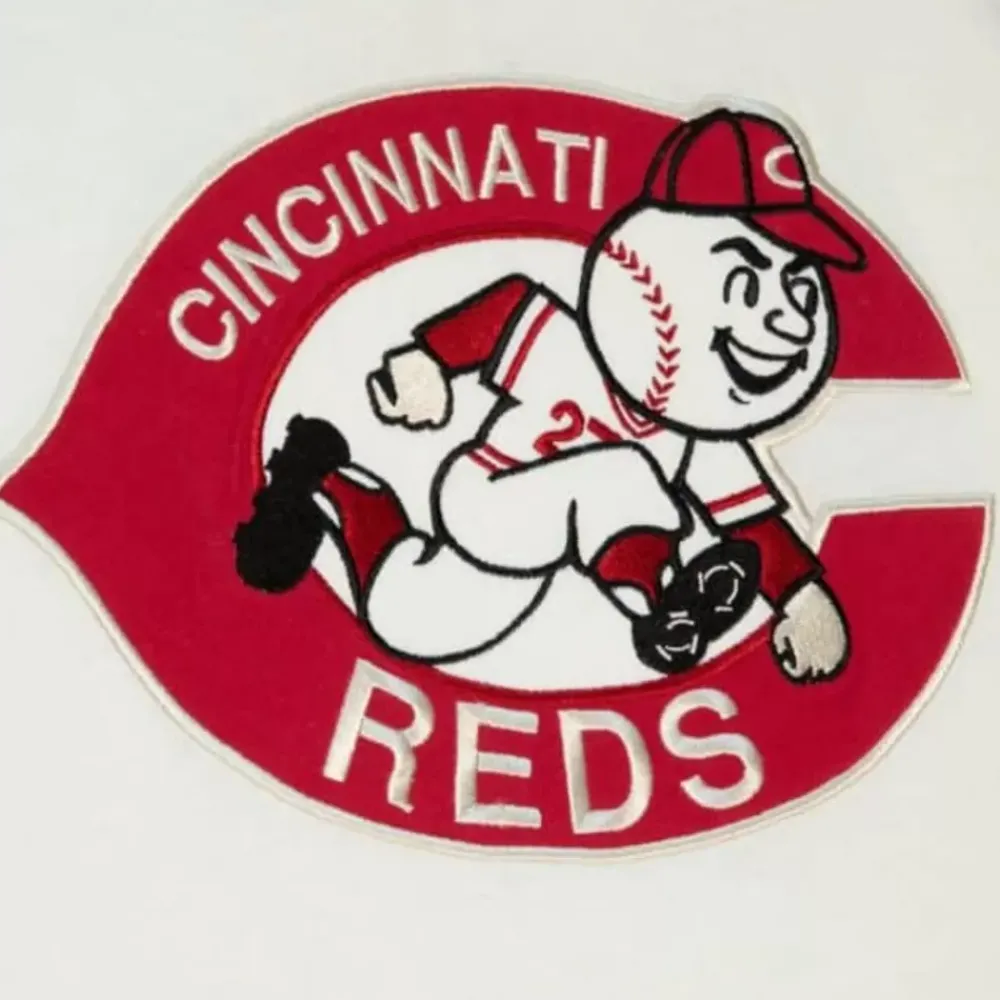 Apparel Mitchell & Ness T-Shirts & Tops-Color Blocked S/S Tee Cincinnati Reds