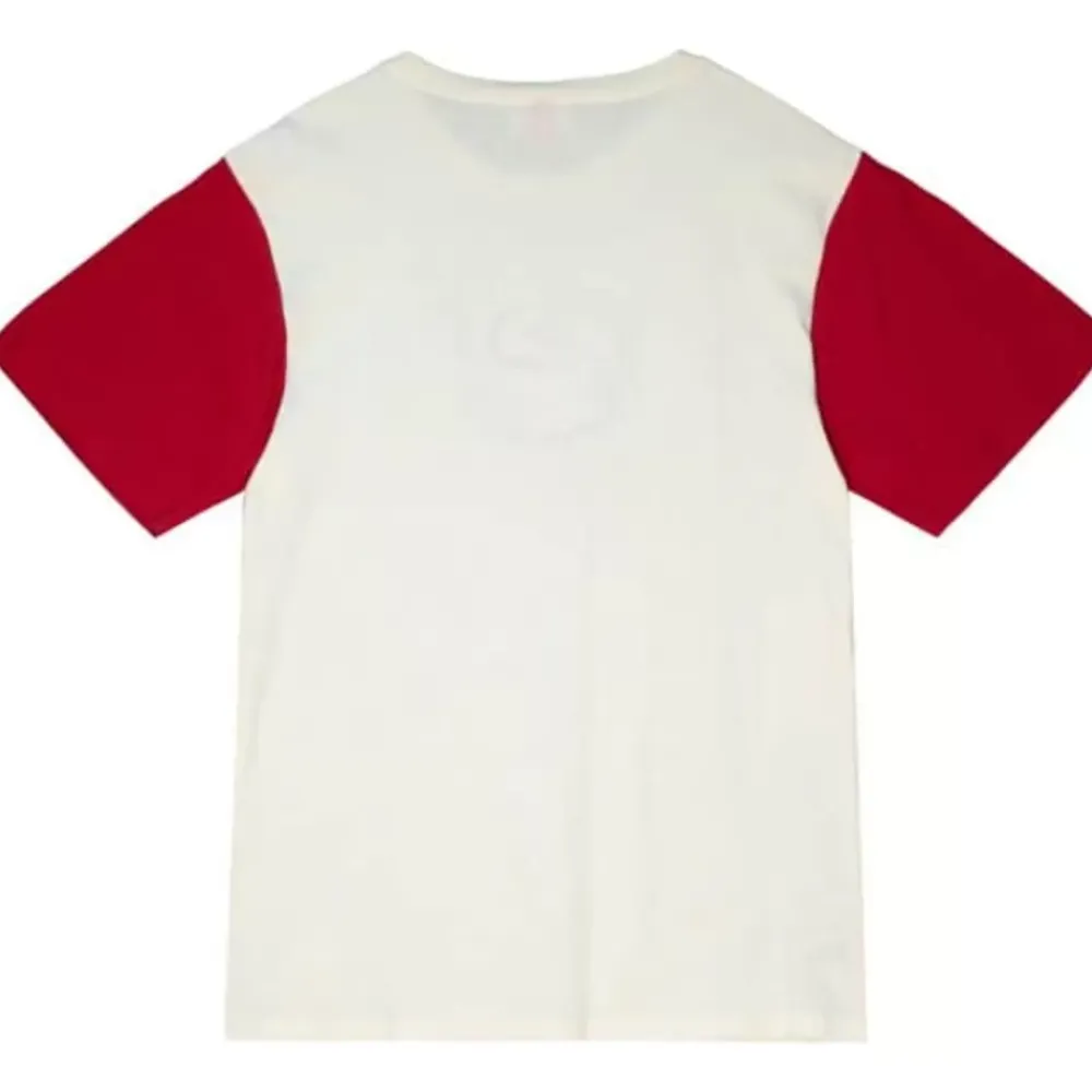 Apparel Mitchell & Ness T-Shirts & Tops-Color Blocked S/S Tee Cincinnati Reds