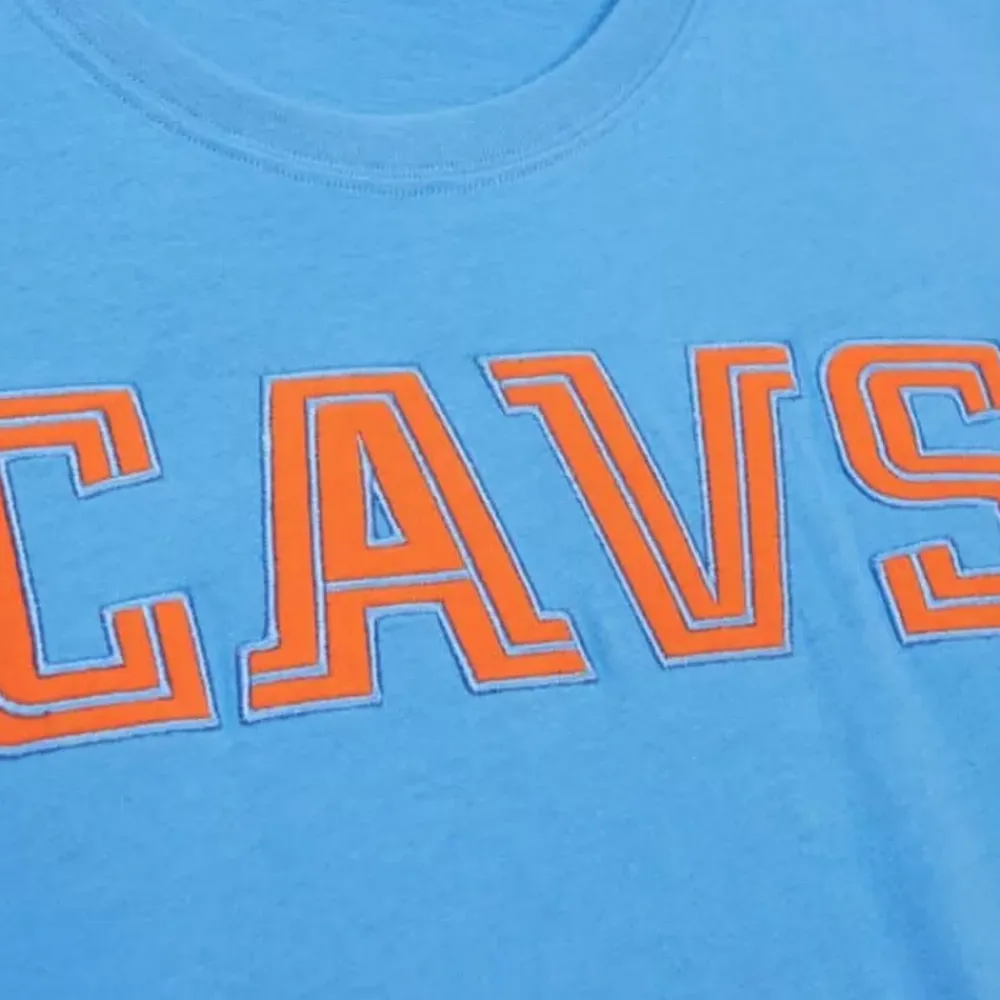 Apparel Mitchell & Ness T-Shirts & Tops-Color Blocked Ss Tee Cleveland Cavaliers