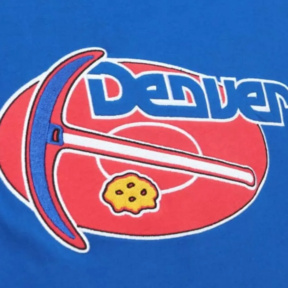 Apparel Mitchell & Ness T-Shirts & Tops-Color Blocked Ss Tee Denver Nuggets