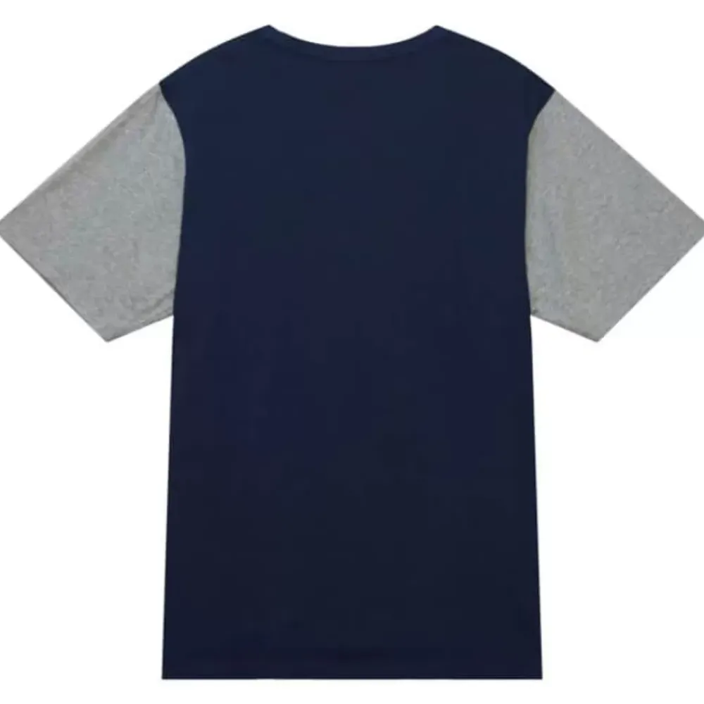 Apparel Mitchell & Ness T-Shirts & Tops-Color Blocked Ss Tee Detroit Tigers