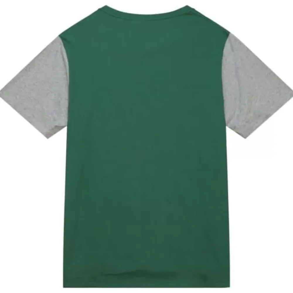 Apparel Mitchell & Ness T-Shirts & Tops-Color Blocked Ss Tee Florida A&M University