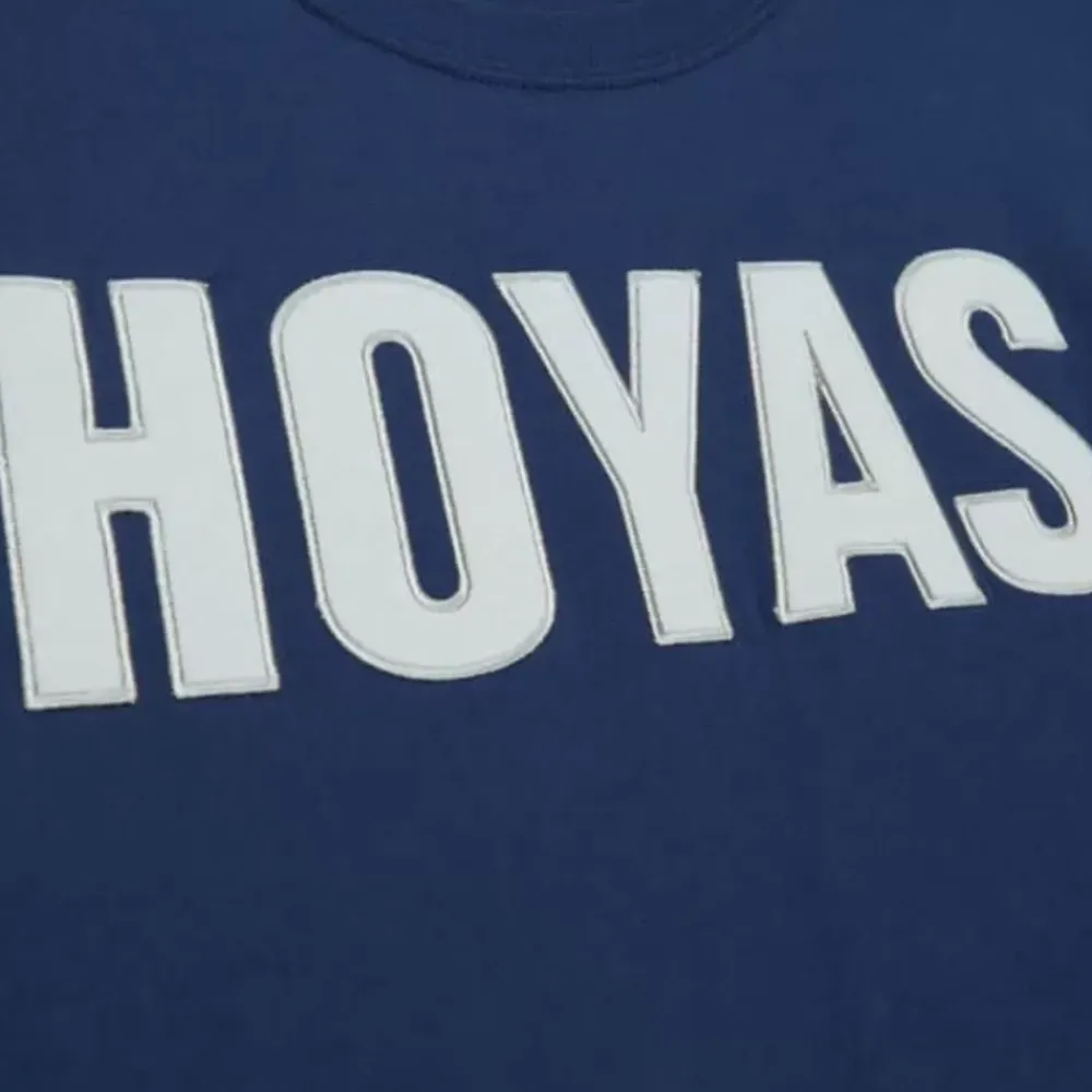 Apparel Mitchell & Ness T-Shirts & Tops-Color Blocked Ss Tee Georgetown University