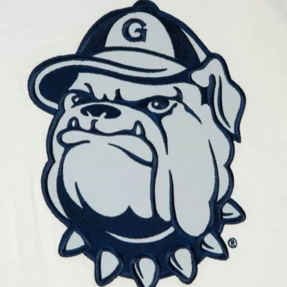 Apparel Mitchell & Ness T-Shirts & Tops-Color Blocked S/S Tee Georgetown University