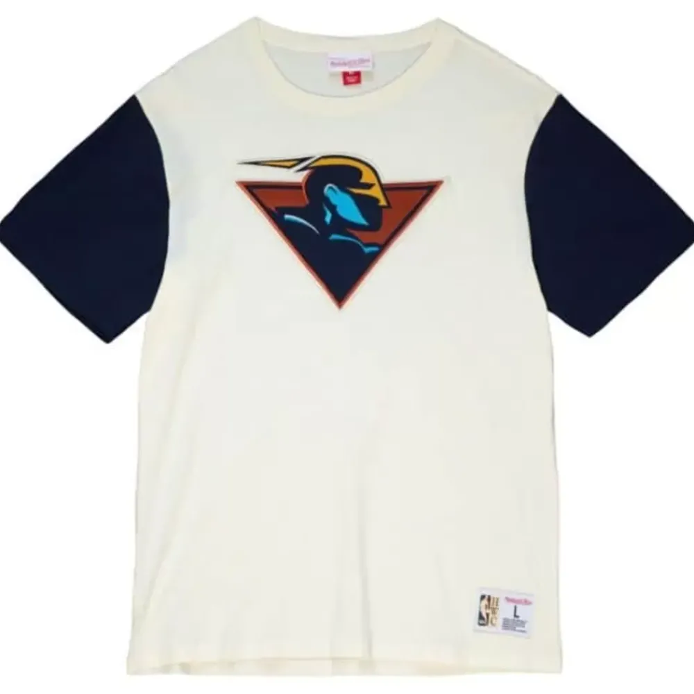 Apparel Mitchell & Ness T-Shirts & Tops-Color Blocked S/S Tee Golden State Warriors