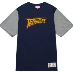Apparel Mitchell & Ness T-Shirts & Tops-Color Blocked Ss Tee Golden State Warriors