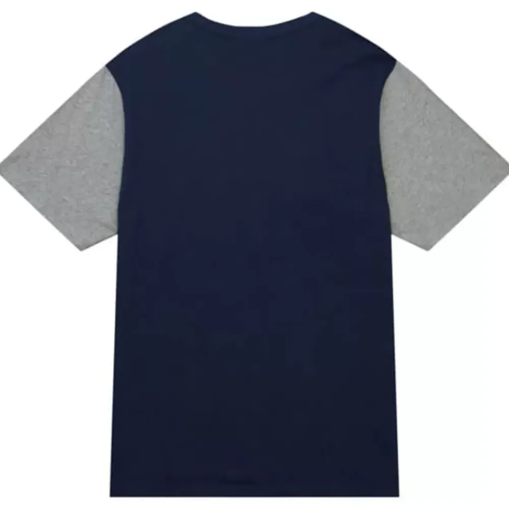 Apparel Mitchell & Ness T-Shirts & Tops-Color Blocked Ss Tee Golden State Warriors