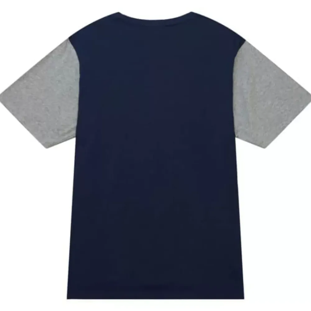 Apparel Mitchell & Ness T-Shirts & Tops-Color Blocked Ss Tee Houston Astros