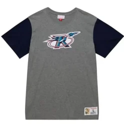 Apparel Mitchell & Ness T-Shirts & Tops-Color Blocked S/S Tee Houston Rockets