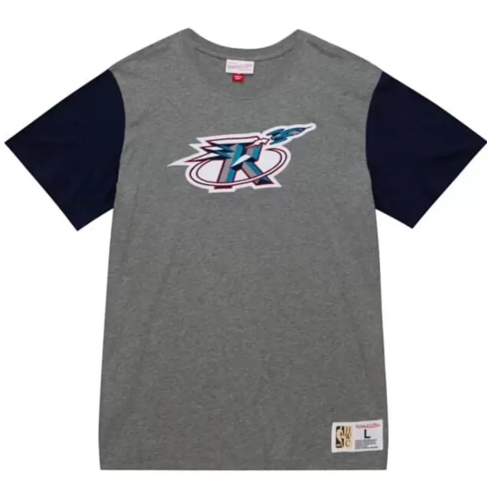 Apparel Mitchell & Ness T-Shirts & Tops-Color Blocked S/S Tee Houston Rockets