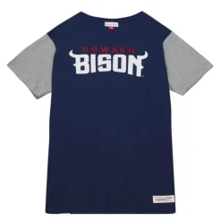 Apparel Mitchell & Ness T-Shirts & Tops-Color Blocked Ss Tee Howard University