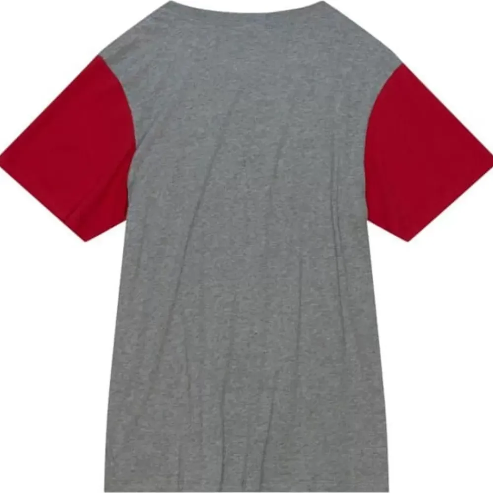 Apparel Mitchell & Ness T-Shirts & Tops-Color Blocked S/S Tee Kansas City Chiefs