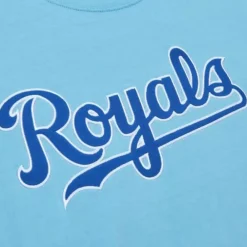Apparel Mitchell & Ness T-Shirts & Tops-Color Blocked Ss Tee Kansas City Royals