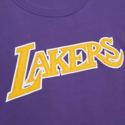 Apparel Mitchell & Ness T-Shirts & Tops-Color Blocked Ss Tee Los Angeles Lakers