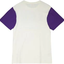 Apparel Mitchell & Ness T-Shirts & Tops-Color Blocked S/S Tee Los Angeles Lakers