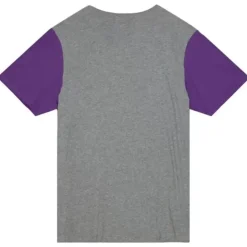 Apparel Mitchell & Ness T-Shirts & Tops-Color Blocked S/S Tee Los Angeles Lakers